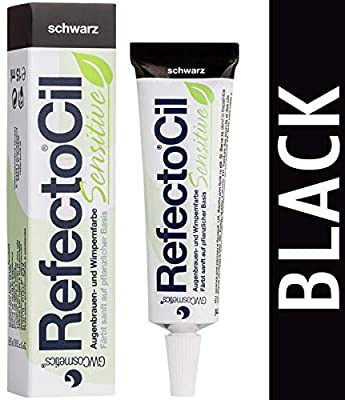 Фарба для брів та вій RefectoCil Sensitive Eyelash Eyebrow Tint black