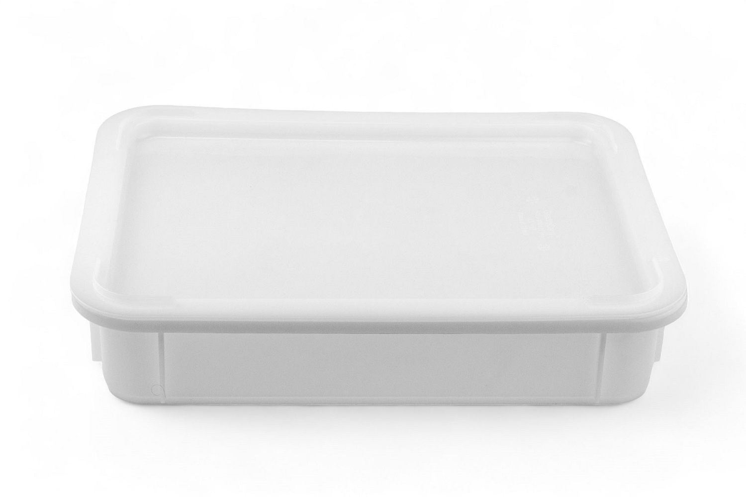 Контейнер для тіста без кришки One Chef 6 л 40×30×7,5 см Білий