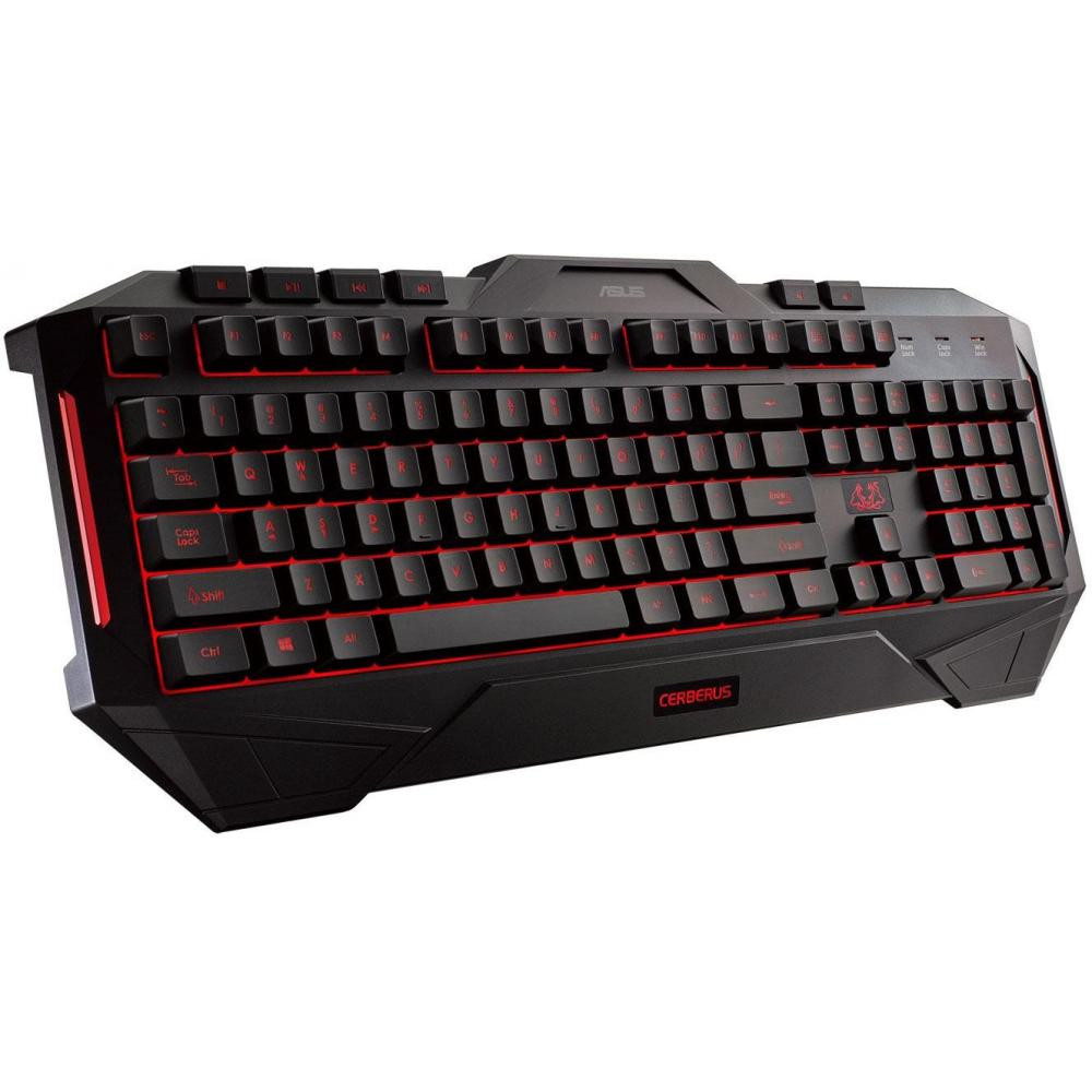 Клавіатура провідна ASUS Cerberus Gaming Keyboard UKR (90YH00R1-B2QA00) (F00139990)