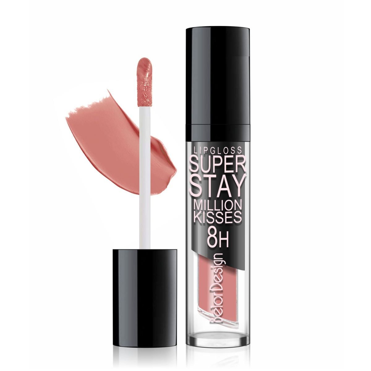 Блиск для губ Belor Design суперстійкий Smart Girl MILLION KISSES 221