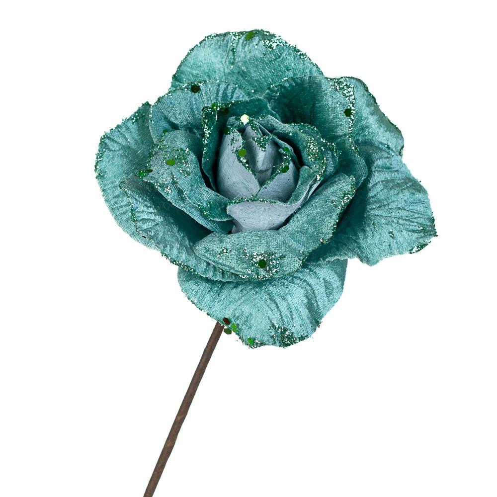 Декоративный цветок Elisey Зимняя роза Изумруд (6009-045)