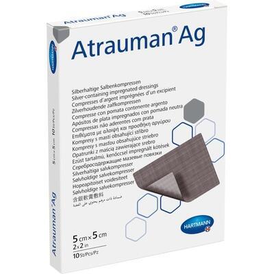 Атравматична пов'язка зі сріблом Paul Hartmann Atrauman Ag 5х5см 1шт