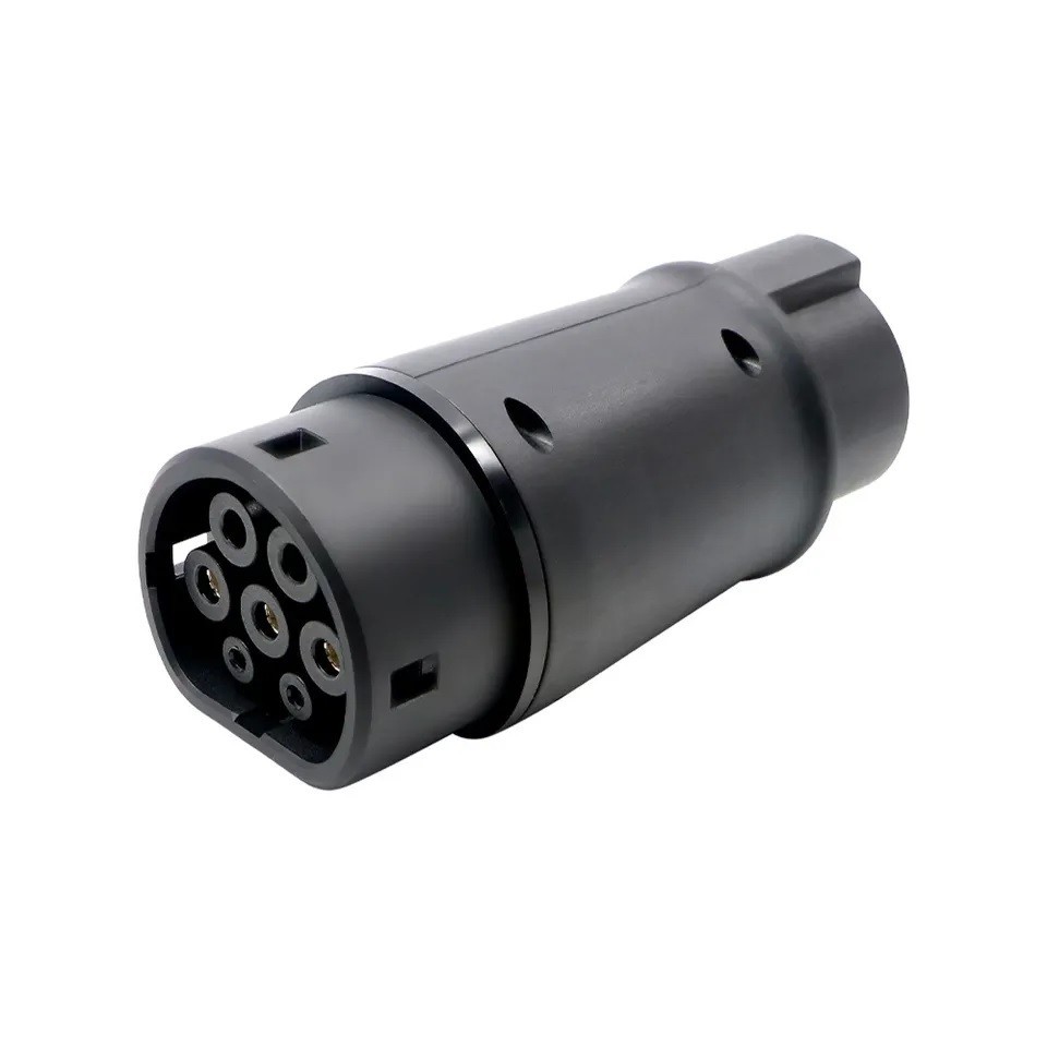 Адаптер Переходник Type 1 - Type 2 Bluefield (Mennekes IEC 62196-2 – J1772) Black (455050568)