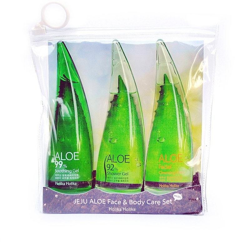 Набір для обличчя та тіла з екстрактом алое вера Holika Holika Aloe Face And Body Care Set