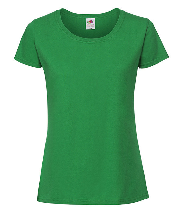 Женская футболка Fruit of the Loom XS Ярко-зеленый (D061424047XS)