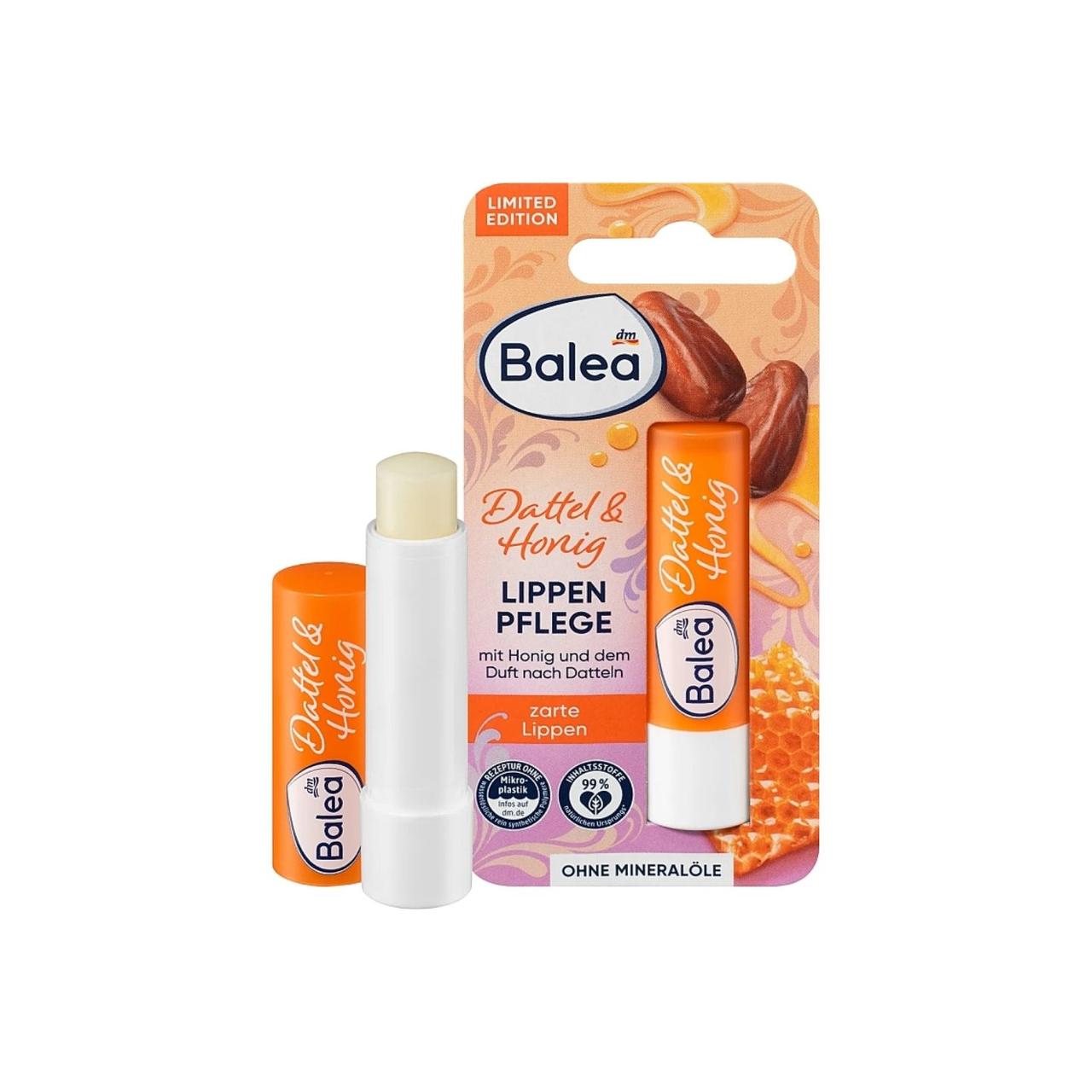 Бальзам для губ Balea Dattel Honig Финик и Мед 4,8 г