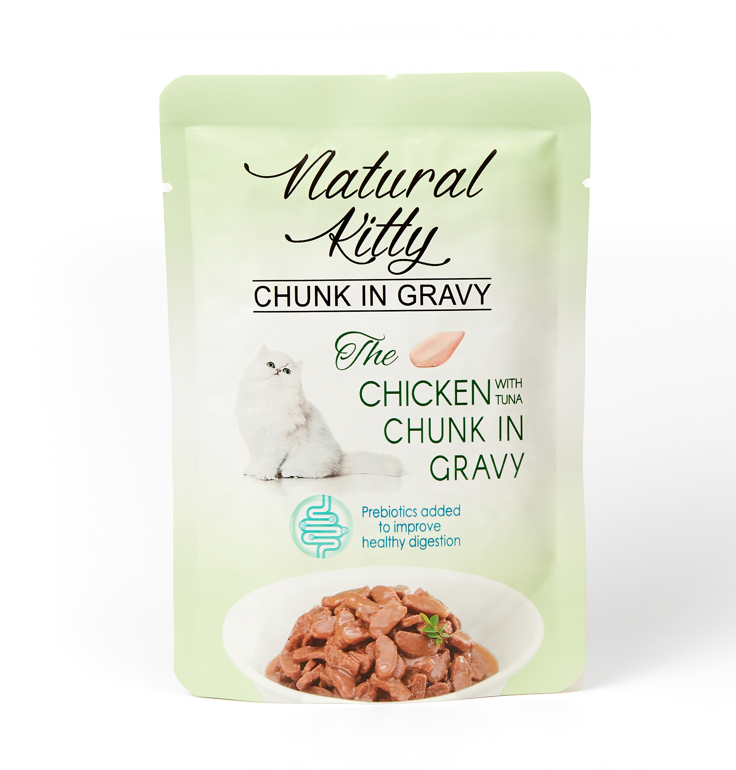 Пауч для котов Natural Kitty Курица Тунец 85 г (NKS240802)
