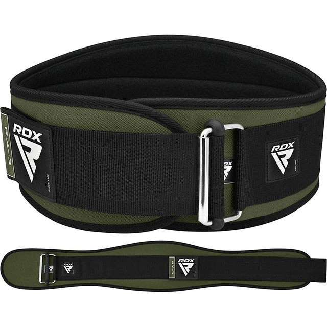 Пояс для важкої атлетики RDX RX3 EVA Curve Army Green S