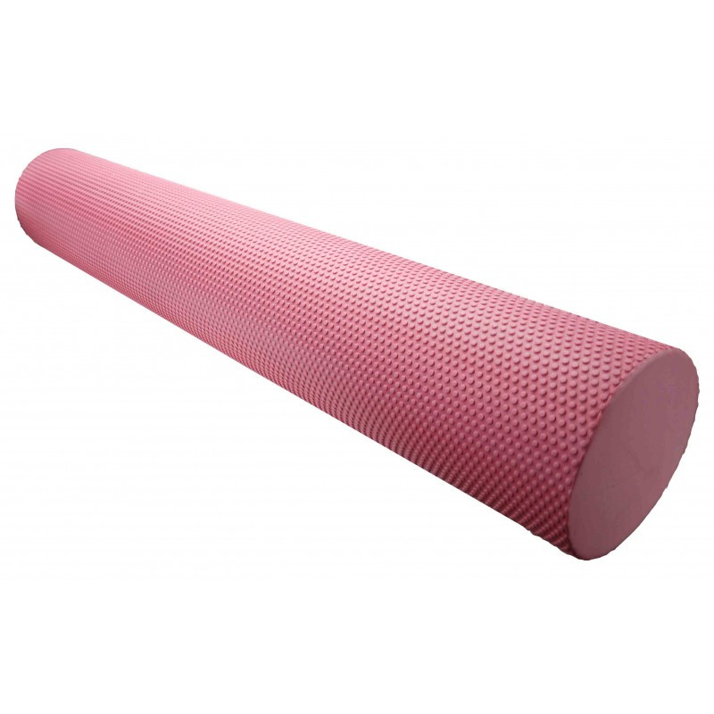 Масажний ролик для фітнесу та аеробіки Power System Fitness Roller 90х15 PS-4075 Pink
