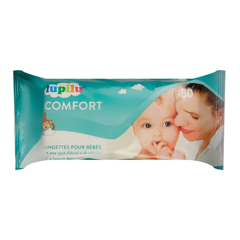 Влажные салфетки Lupilu Comfort 80 шт