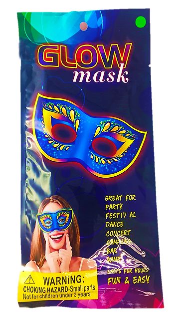 Неонова маска Glow Mask Маскарад MiC (GlowMask1)