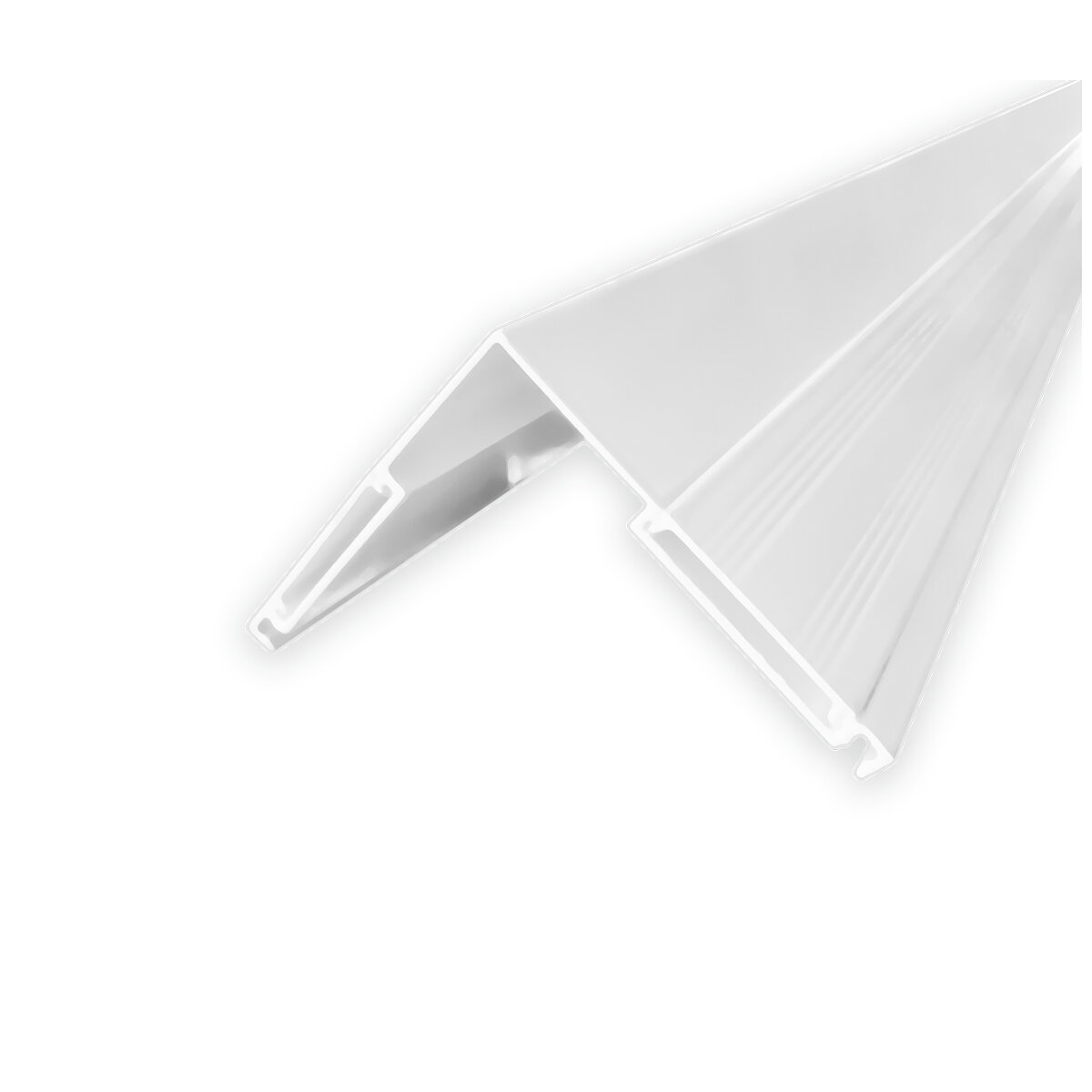 Профиль алюминиевый для внешнего угла Sticker Wall 48*28*6000 мм White (SW-00001726)