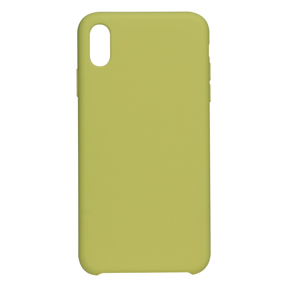 Чохол Soft Case No Logo для Apple iPhone XS Max Yellow