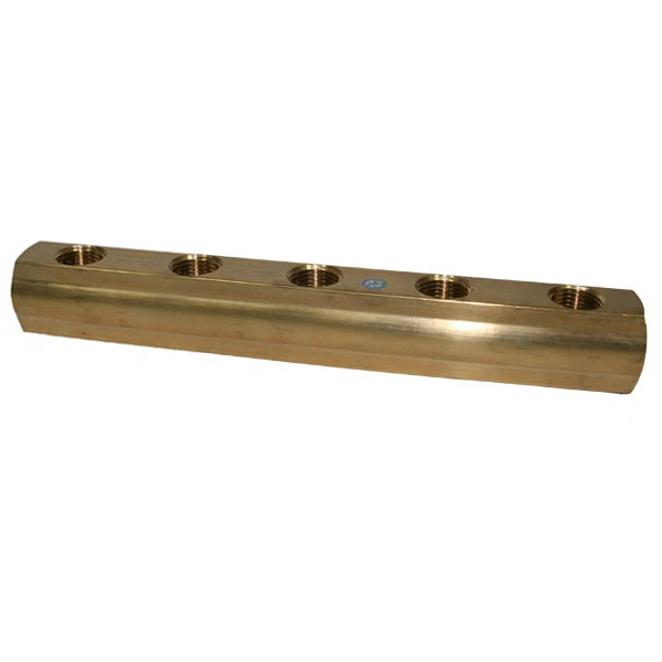 Коллектор простой Santan 1/2"х3/4" 5-ой