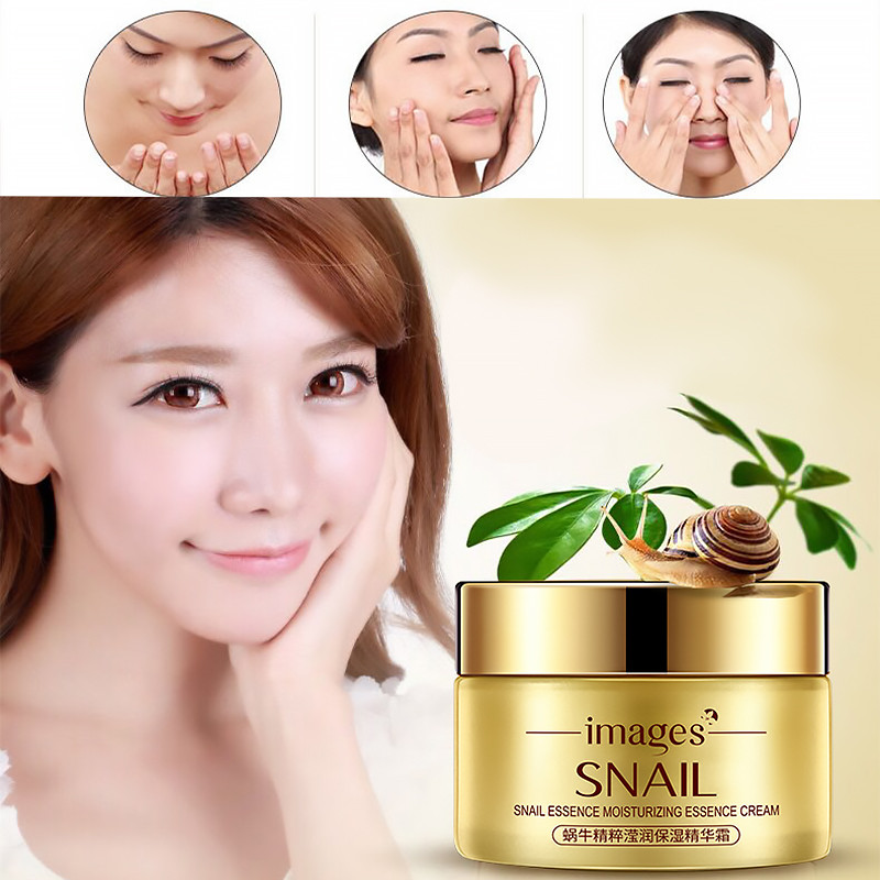 Крем для обличчя Images Snail Essence Moisturizing Essence Cream 50 г