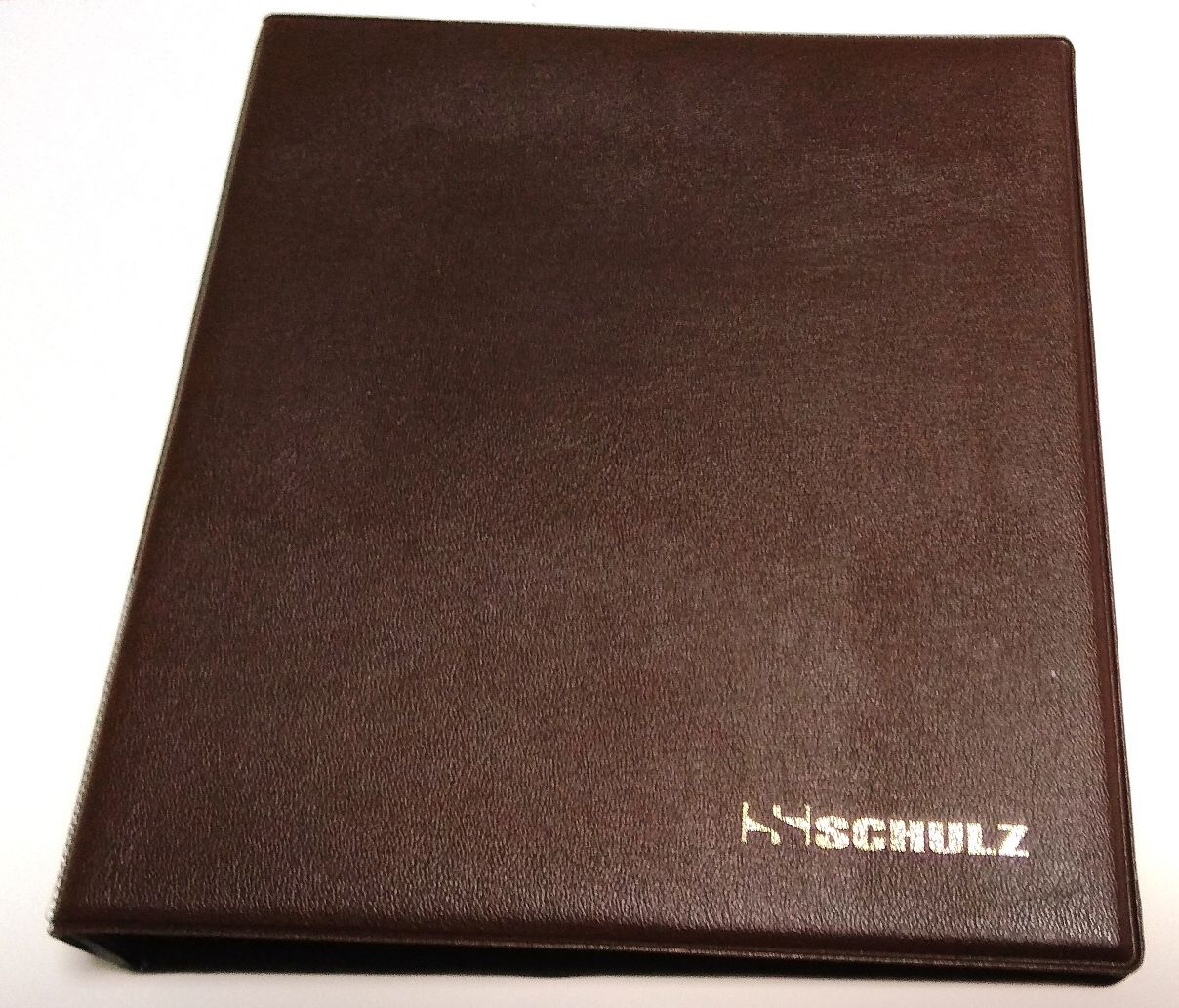 Альбом для монет та банкнот набірний Schulz 225 х 265 х 30 мм Коричневий (hub_3ied9o)