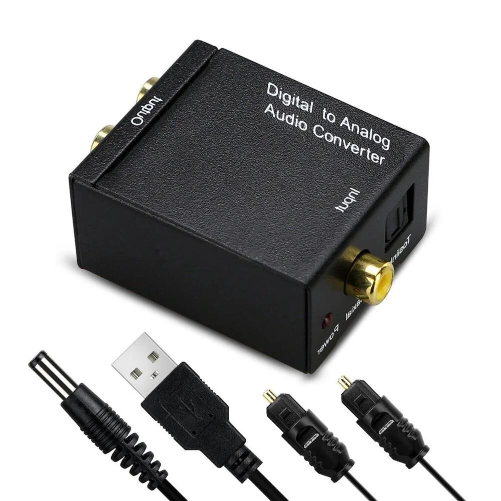 Конвертер звуку оптичний Digital to analog Audio в аналоговий (RI0706)
