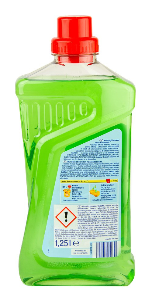 Универсальное моющее средство для дома W5 Green 1,25 л