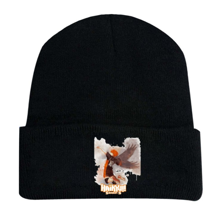 Шапка Jsstore Аниме Волейбол Стиль 1 One size Черная