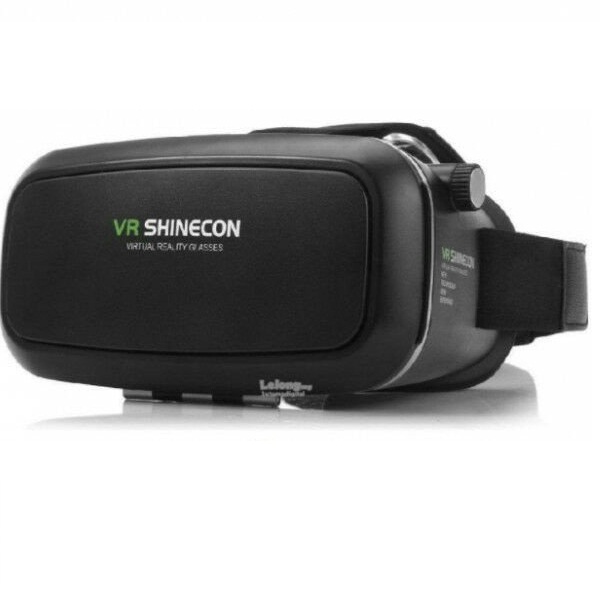 3D окуляри віртуальної реальності VR BOX SHINECON + пульт Чорні (A671970389)