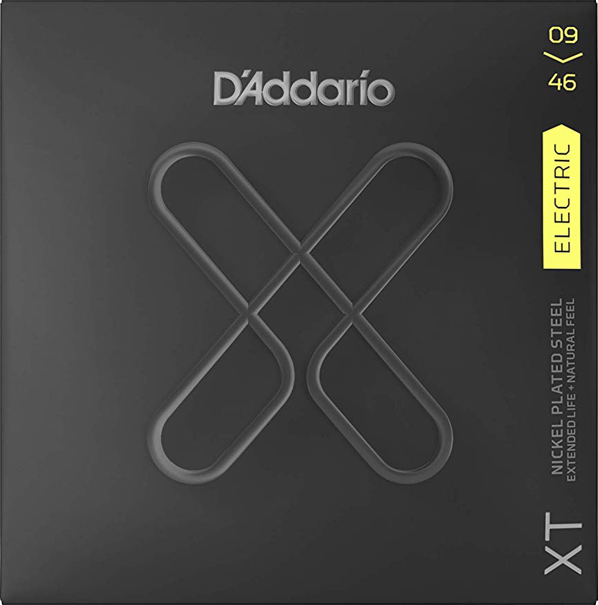 Струны для электрогитары D'Addario XTE0946 XT Super Light Top / Regular Bottom 9/46