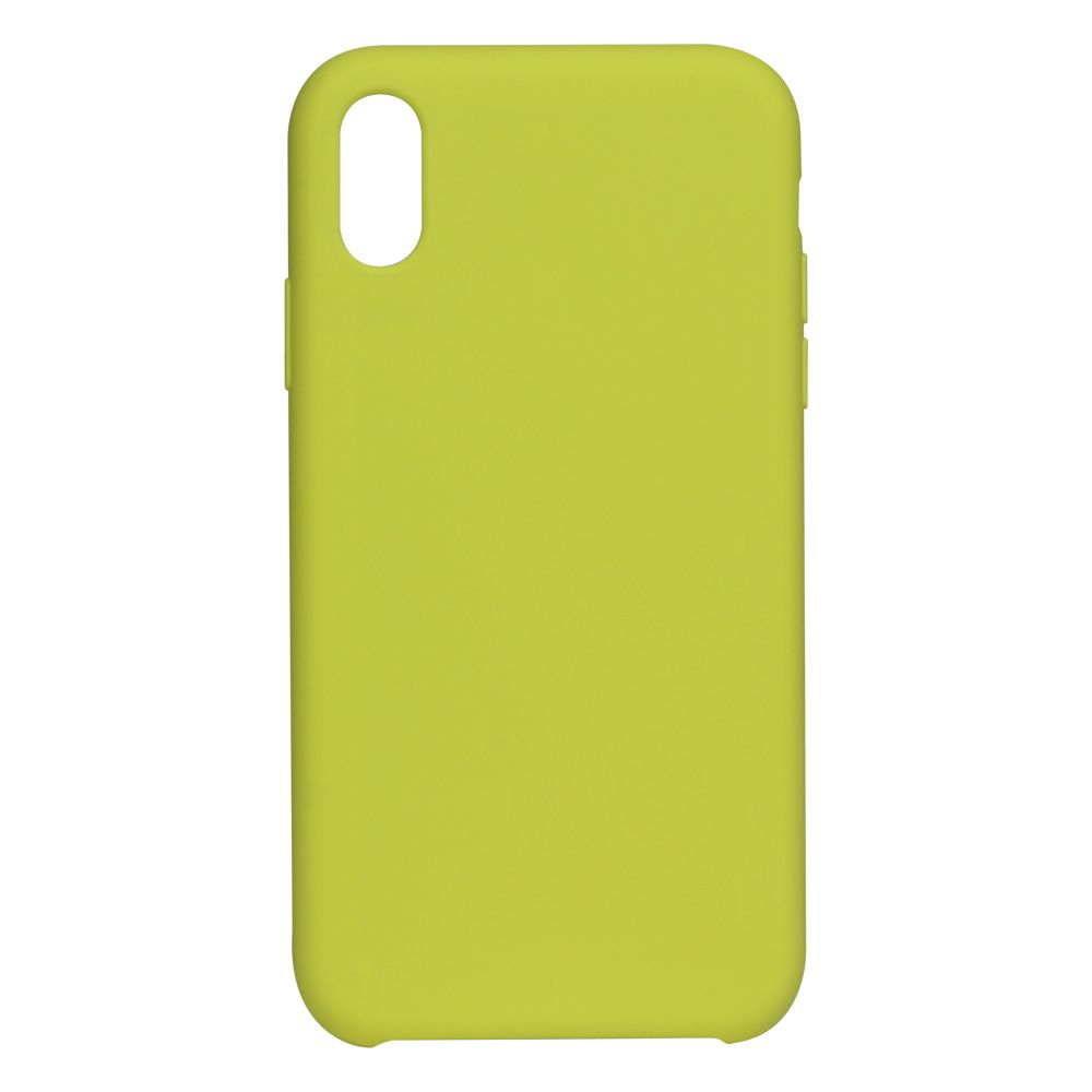 Чохол Soft Case No Logo для Apple iPhone XR Canary yellow