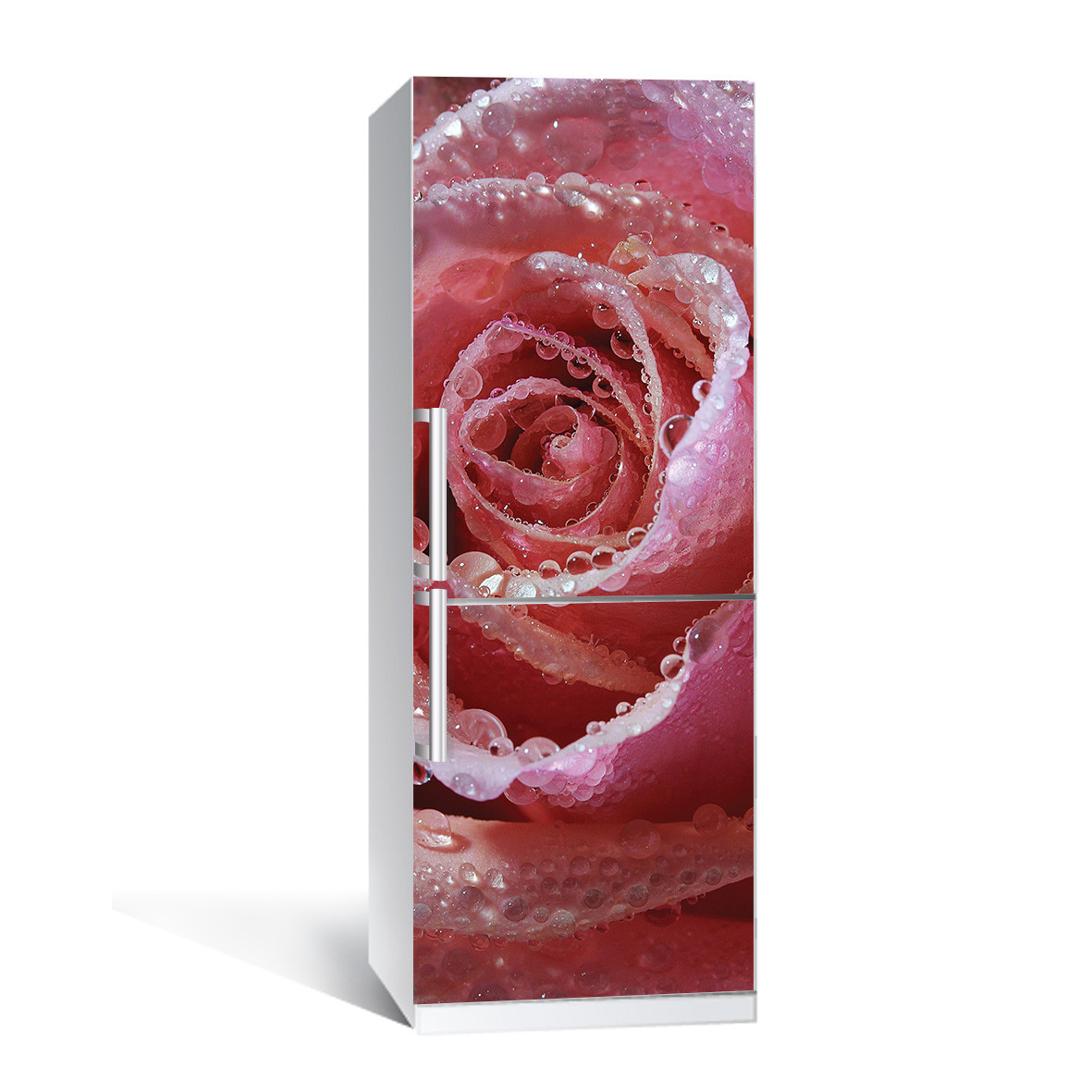 Наклейка на холодильник Zatarga Нежная роза 650х2000 мм Розовый (z180202)