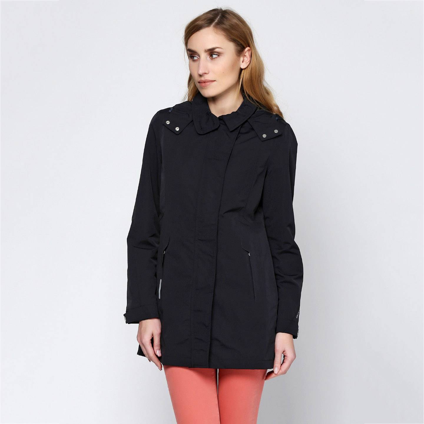 Куртка Geox W3221C BLACK 44 Чорний (W3221CBK)