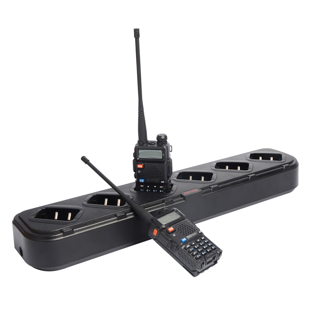 Зарядное устройство RIAS для 6 раций Baofeng UV-5R, UV-5R Plus, UV-5RE от сети 220V