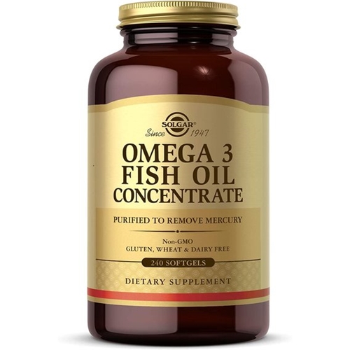 Омега 3 Solgar Omega-3 Fish Oil Concentrate 240 Softgels