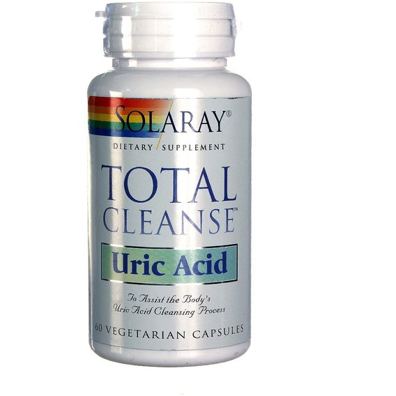Комплекс для суставов Solaray Total Cleanse Uric Acid 60 Veg Caps
