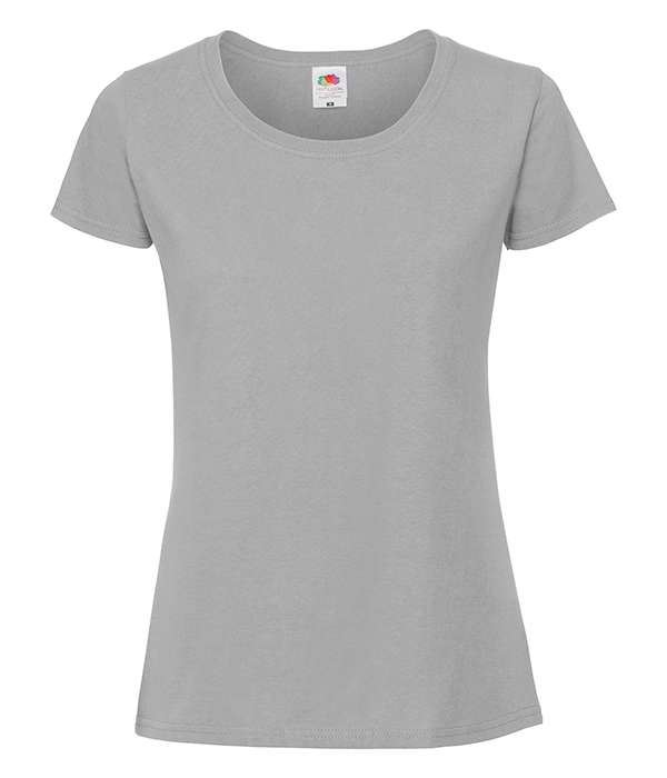 Футболка Fruit of the loom Ringspun Premium T Lady-Fit XL Металлик (61-424-0)