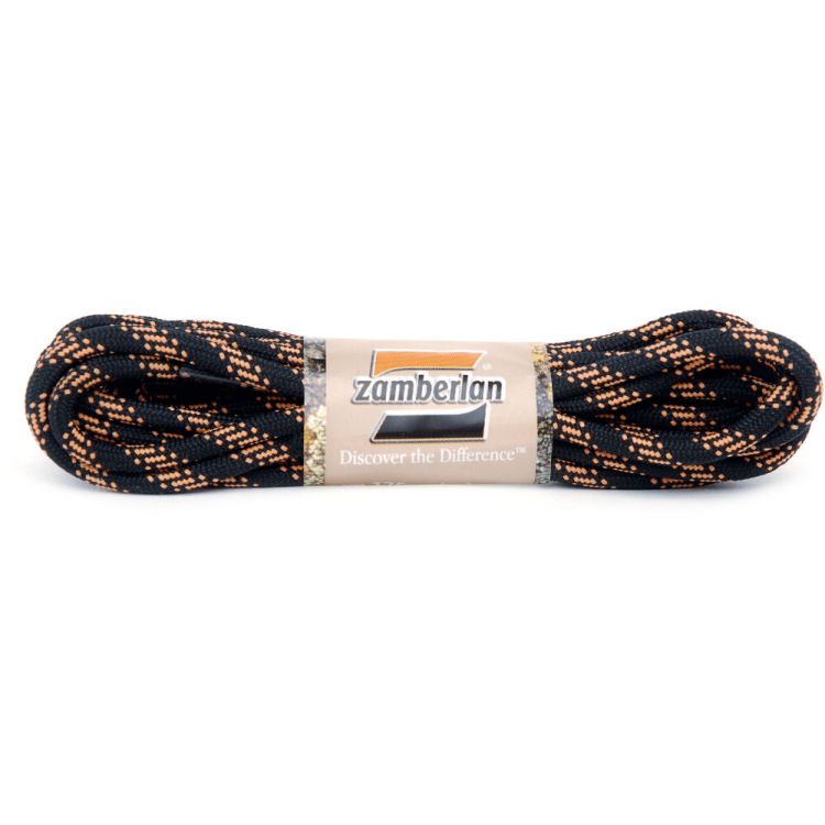 Шнуровки Zamberlan Laces Round 190 см Black/Orange (ZAM-NERALG190)