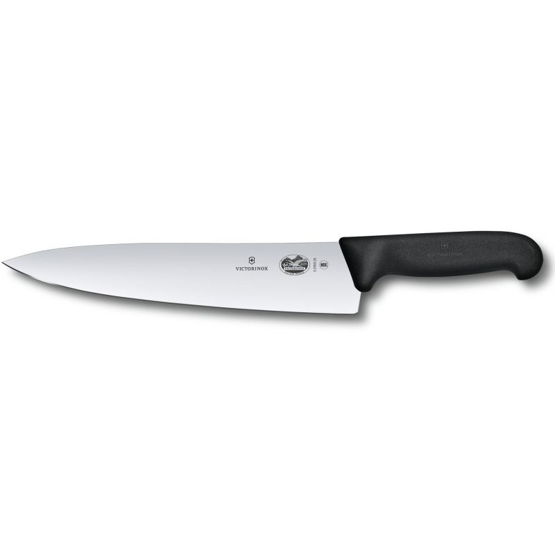Кухонный нож Victorinox Fibrox Carving 250 мм Черный (5.2003.25)