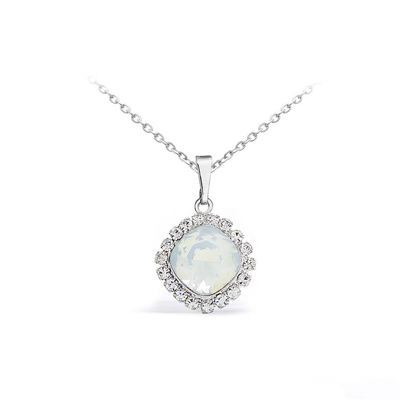 Кулон з ланцюжком KOBI Ivonn StrasS 12 мм зі Swarovski (7430-3119-18-32)