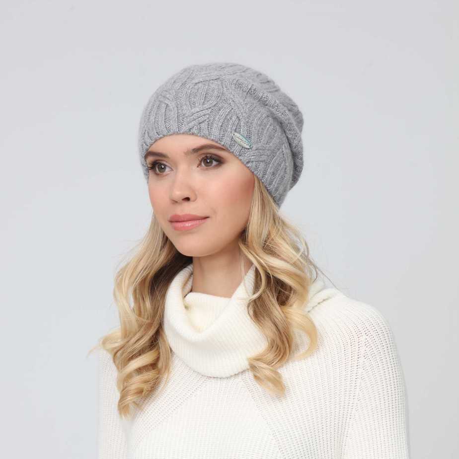 Шапка LuckyLOOK колпак 233-111 Серый