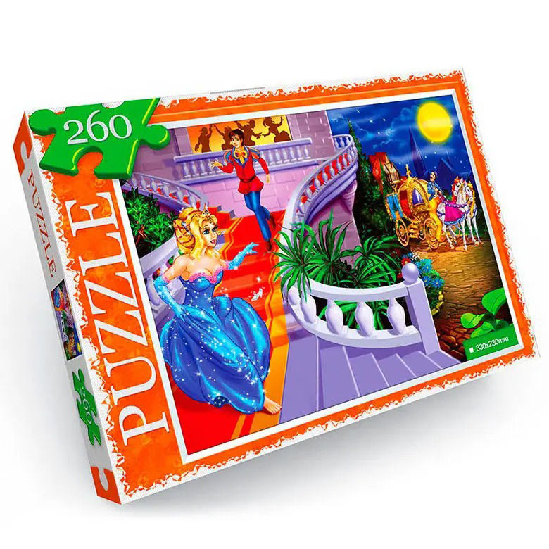 Пазл классический Danko Toys C260-13-01-16 260 эл Принцесса