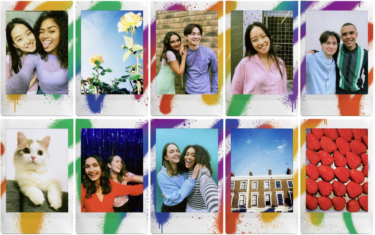 Фотобумага Fujifilm Instax Mini Spray Art 8,6х5,4 см Разноцветный 10 шт