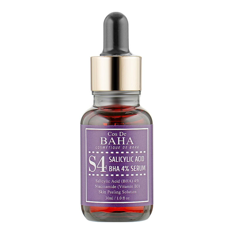 Сироватка для жирної та проблемної шкіри Cos De BAHA Salicylic Acid 4% Serum 30 мл