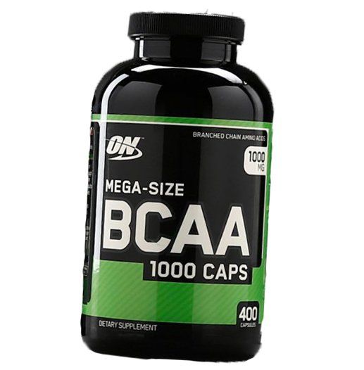Аминокислоты BCAA 1000 Optimum nutrition 400капс (28092001)