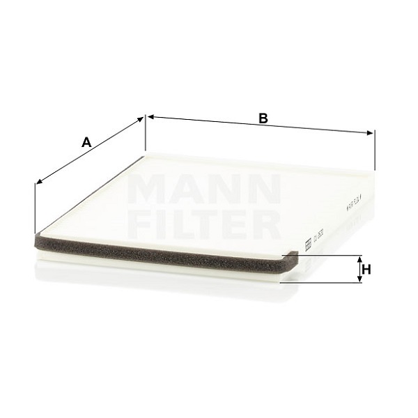 Фільтр салону MANN CU2630