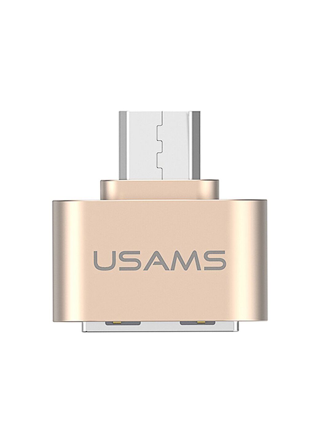 Перехідник Micro-USB to OTG Usams US-SJ009 Gold (OTG02)
