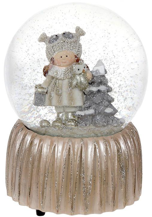 Музыкальный водяной шар child's dream цвета шампань 15см BonaDi DP219463