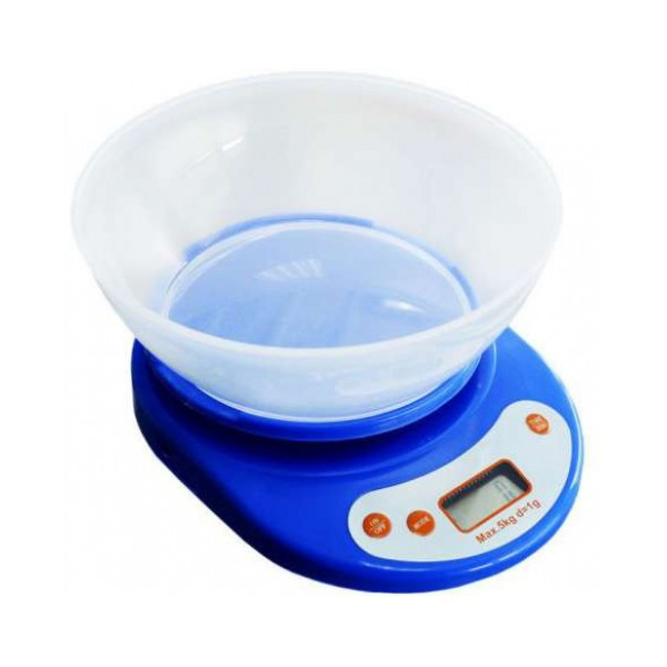 Кухонные электронные весы KangRui KE-2 до 5 кг Синие