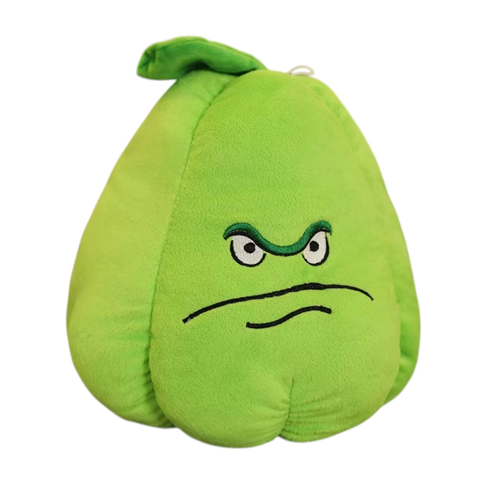 Мягкая Игрушка Plants vs Zombies Тыква Растения Против Зомби 30 см Зеленый (946)