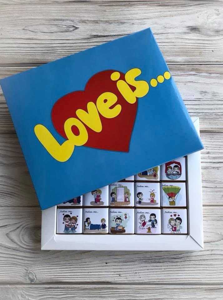 Шоколадний набір Shokopack Love is 100 г (116144B)
