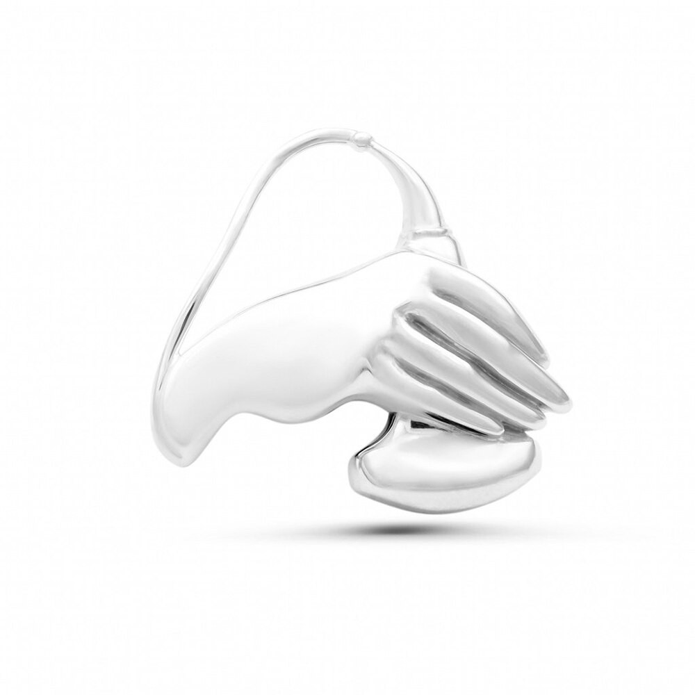Значок BROCHE Датчик УЗИ серебристый BRGV112947