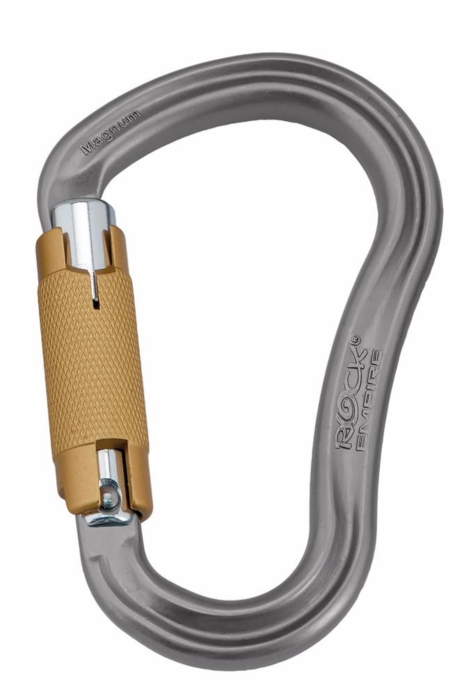 Карабин Rock Empire Carabiner HMS Magnum 2T Grey (1053-ZRC032.000+0000D0013)