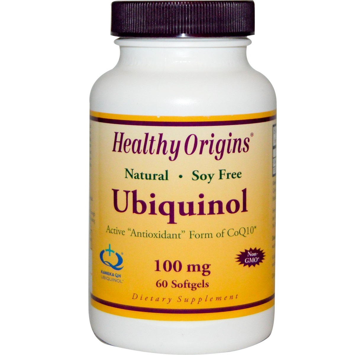 Убихинол Healthy Origins Ubiquinol 100 мг 30 желатиновых капсул (HO36465)