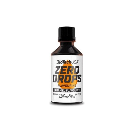 Заменитель питания BioTechUSA Zero Drops 50 ml /100 servings/ Caramel